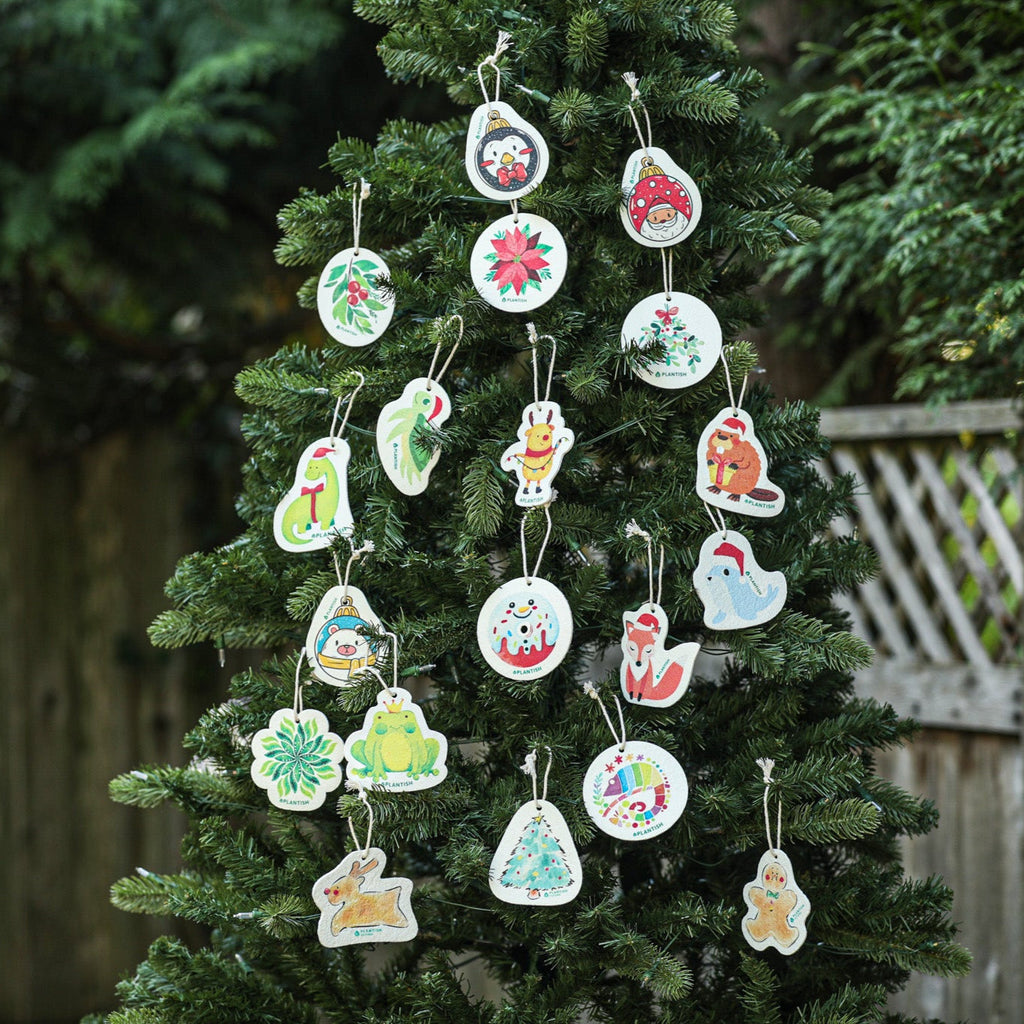 Gingerbread Elk - Pop Up Sponge