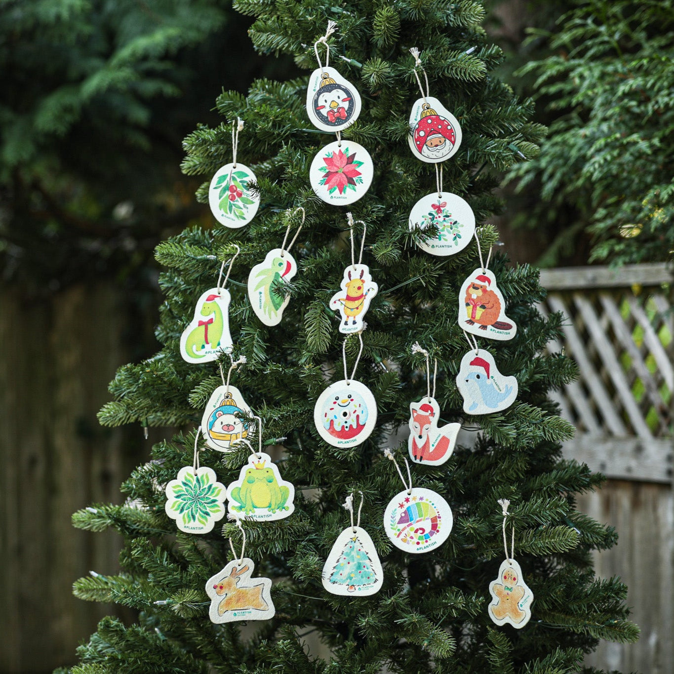 Gingerbread Elk - Pop Up Sponge