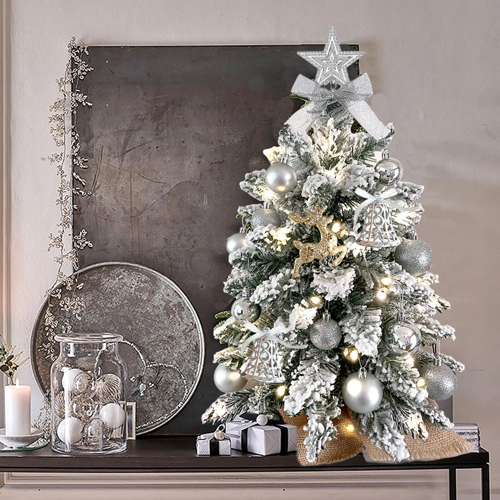 Frosted Tabletop Tree