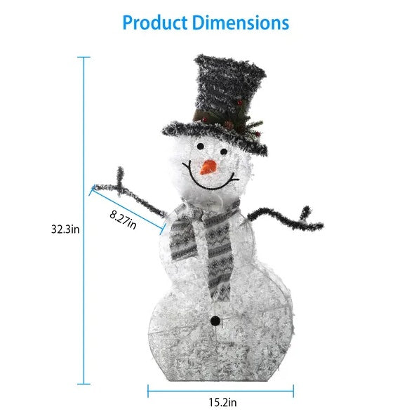 LED Christmas Snowman