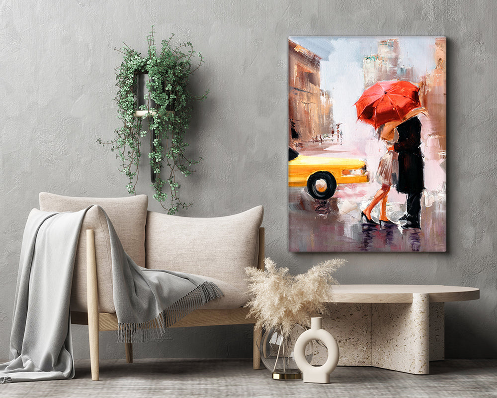 NYC KISS - Wall art decor-Fine Art Canvas