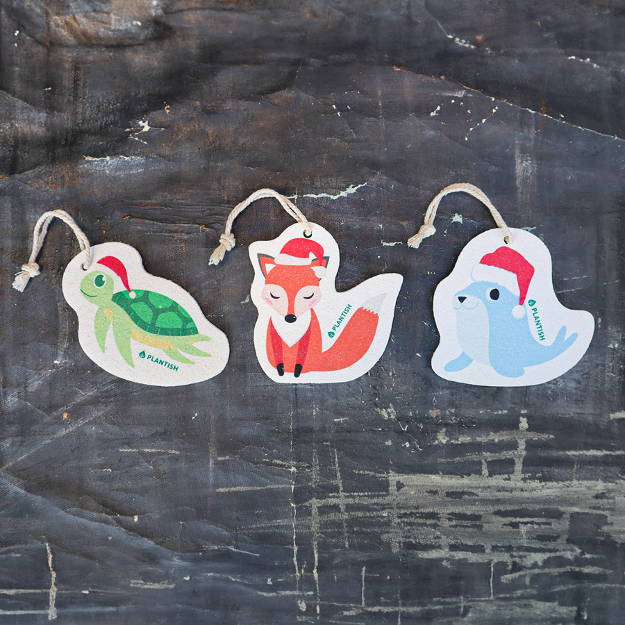 Set of 3 Festive Critter Pop up Sponge Set (Holiday Exclusive)