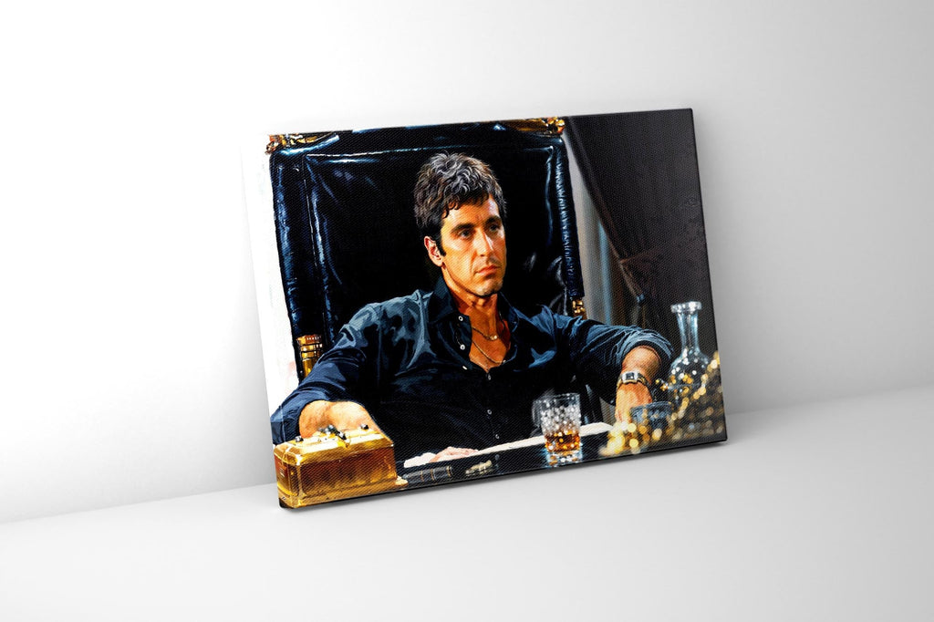 Scarface art - Canvas Print Wall Art Decor-Scene Movie
