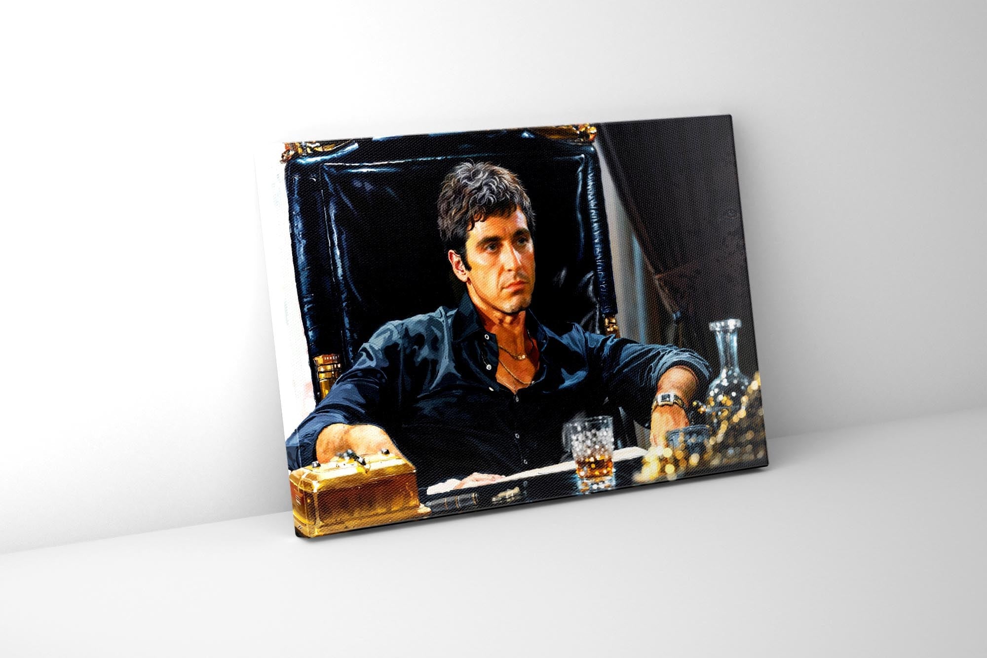 Scarface art - Canvas Print Wall Art Decor-Scene Movie