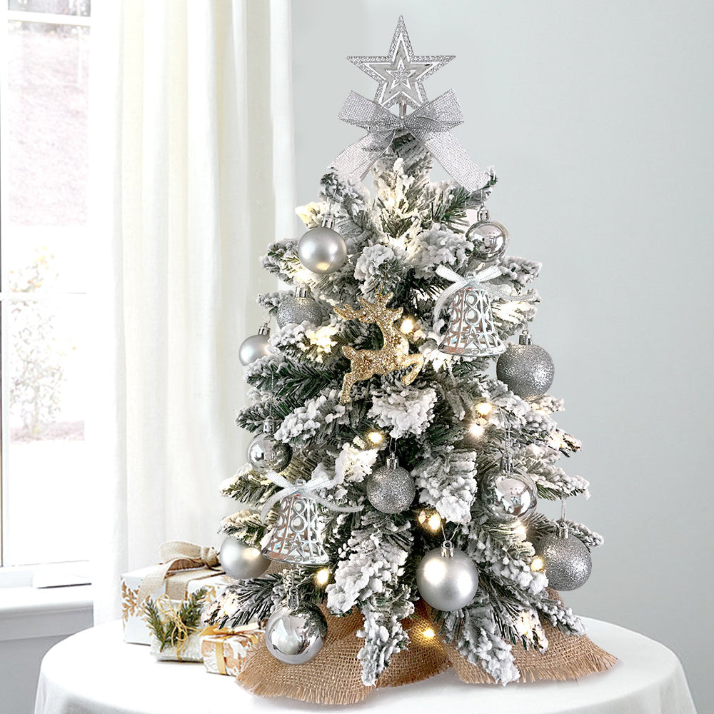 Frosted Tabletop Tree